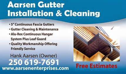 Aarsen Gutter Instltn & Cleaning